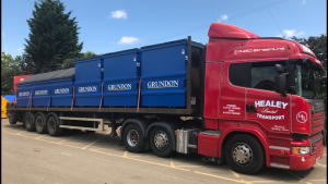 New Build Skip Waste Container Manufactured