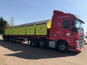 New Build Skip Waste Container Manufactured