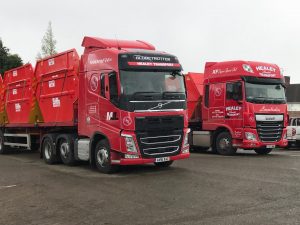 New Build Skip Waste Container Manufactured