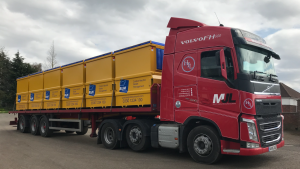 New Build Skip Waste Container Manufactured