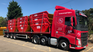 New Build Skip Waste Container Manufactured